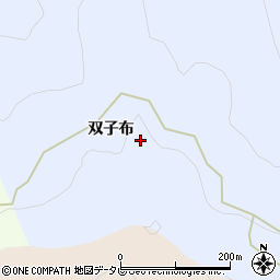 徳島県三好市池田町馬路双子布34周辺の地図