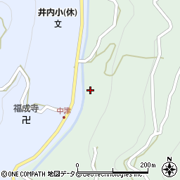 徳島県三好市井川町井内東2488-2周辺の地図