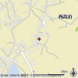 山口県山陽小野田市西高泊2012周辺の地図
