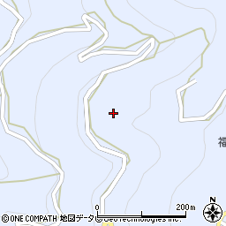 徳島県三好市井川町井内西4961周辺の地図