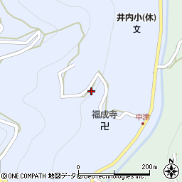徳島県三好市井川町井内西4986周辺の地図