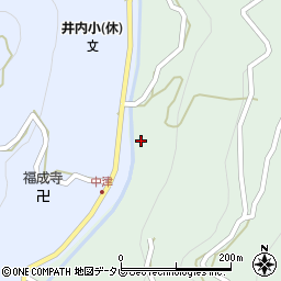 徳島県三好市井川町井内東2488周辺の地図