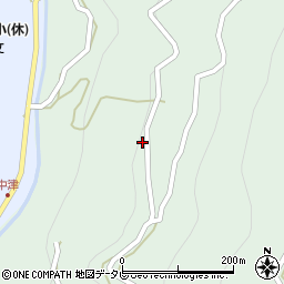 徳島県三好市井川町井内東2594周辺の地図