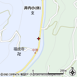 徳島県三好市井川町井内西5183周辺の地図
