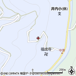 徳島県三好市井川町井内西4982周辺の地図