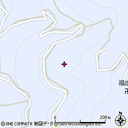 徳島県三好市井川町井内西4960周辺の地図