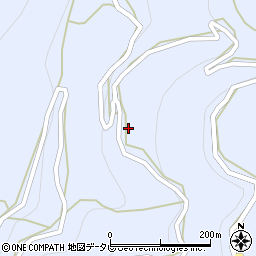 徳島県三好市井川町井内西4487周辺の地図