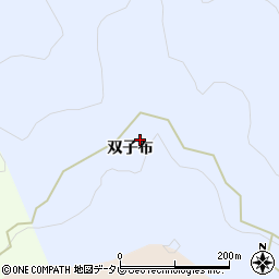 徳島県三好市池田町馬路双子布36周辺の地図