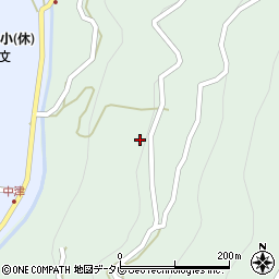 徳島県三好市井川町井内東2592周辺の地図