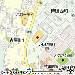 ホームプラザナフコ川中店周辺の地図