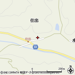 徳島県徳島市八多町水口142周辺の地図