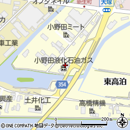 小野田液化ガス販売周辺の地図