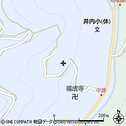 徳島県三好市井川町井内西4922周辺の地図
