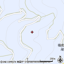徳島県三好市井川町井内西4958-2周辺の地図