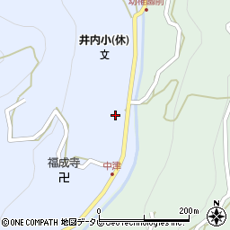 徳島県三好市井川町井内西5008周辺の地図