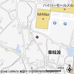 山口県宇部市東岐波1614-5周辺の地図