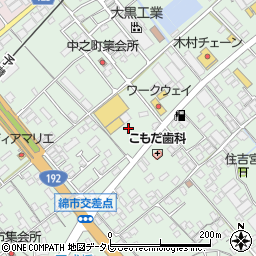 ＤＣＭ川之江店駐車場周辺の地図