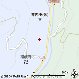 徳島県三好市井川町井内西4903周辺の地図