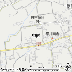 徳島県小松島市田浦町中村周辺の地図
