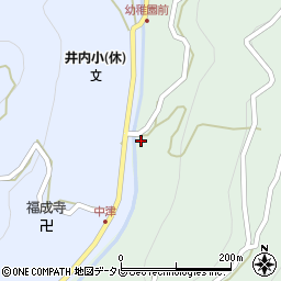 徳島県三好市井川町井内東2488-1周辺の地図