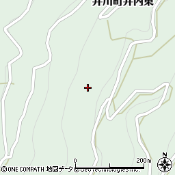 徳島県三好市井川町井内東2677周辺の地図