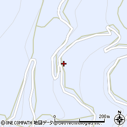 徳島県三好市井川町井内西4484周辺の地図