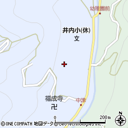 徳島県三好市井川町井内西4913周辺の地図