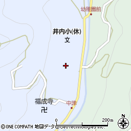 徳島県三好市井川町井内西4902周辺の地図