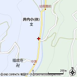 徳島県三好市井川町井内西5188周辺の地図