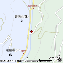 徳島県三好市井川町井内東2511-1周辺の地図