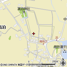 山口県山陽小野田市西高泊1467周辺の地図