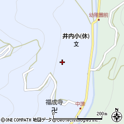 徳島県三好市井川町井内西4864周辺の地図