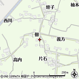 徳島県小松島市新居見町佃周辺の地図