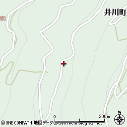 徳島県三好市井川町井内東2569-1周辺の地図