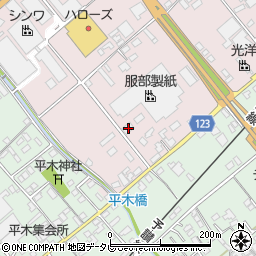 愛媛県四国中央市川之江町55周辺の地図