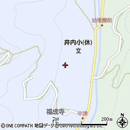 徳島県三好市井川町井内西4863周辺の地図