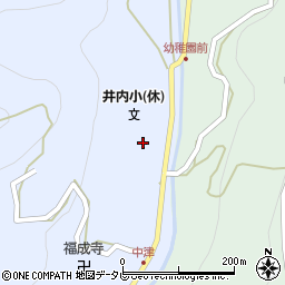 徳島県三好市井川町井内西4896周辺の地図