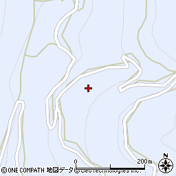 徳島県三好市井川町井内西4544周辺の地図