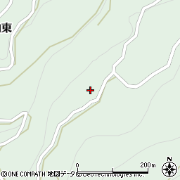 徳島県三好市井川町井内東3560-1周辺の地図