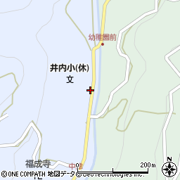 徳島県三好市井川町井内西5187周辺の地図
