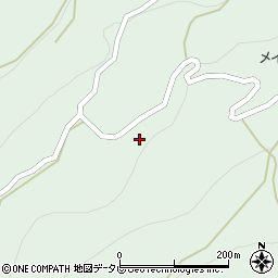 徳島県三好市井川町井内東3986周辺の地図