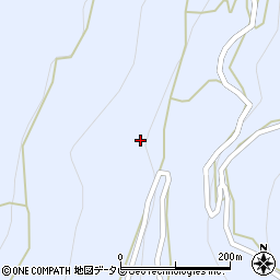 徳島県三好市井川町井内西3680周辺の地図