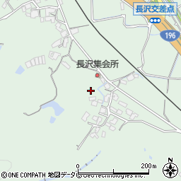 愛媛県今治市長沢周辺の地図