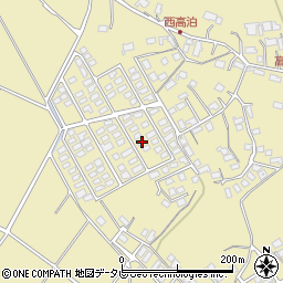 山口県山陽小野田市西高泊1716-20周辺の地図