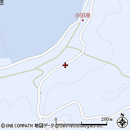 山口県防府市向島小田1262周辺の地図