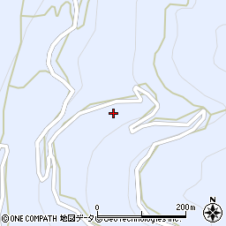 徳島県三好市井川町井内西4582周辺の地図