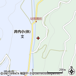徳島県三好市井川町井内東2515周辺の地図