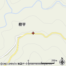 徳島県吉野川市美郷樫平60周辺の地図