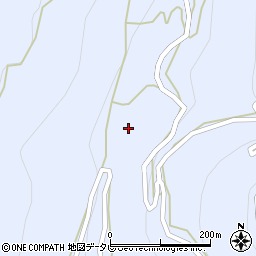 徳島県三好市井川町井内西4596周辺の地図