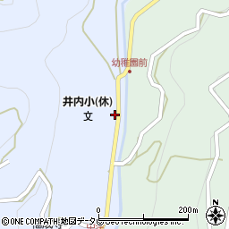 徳島県三好市井川町井内西5193周辺の地図